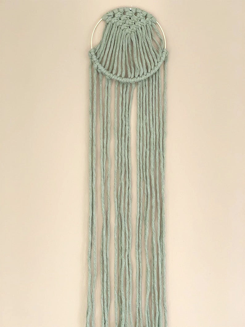 Macramé Hoop Wall Hanging image 0