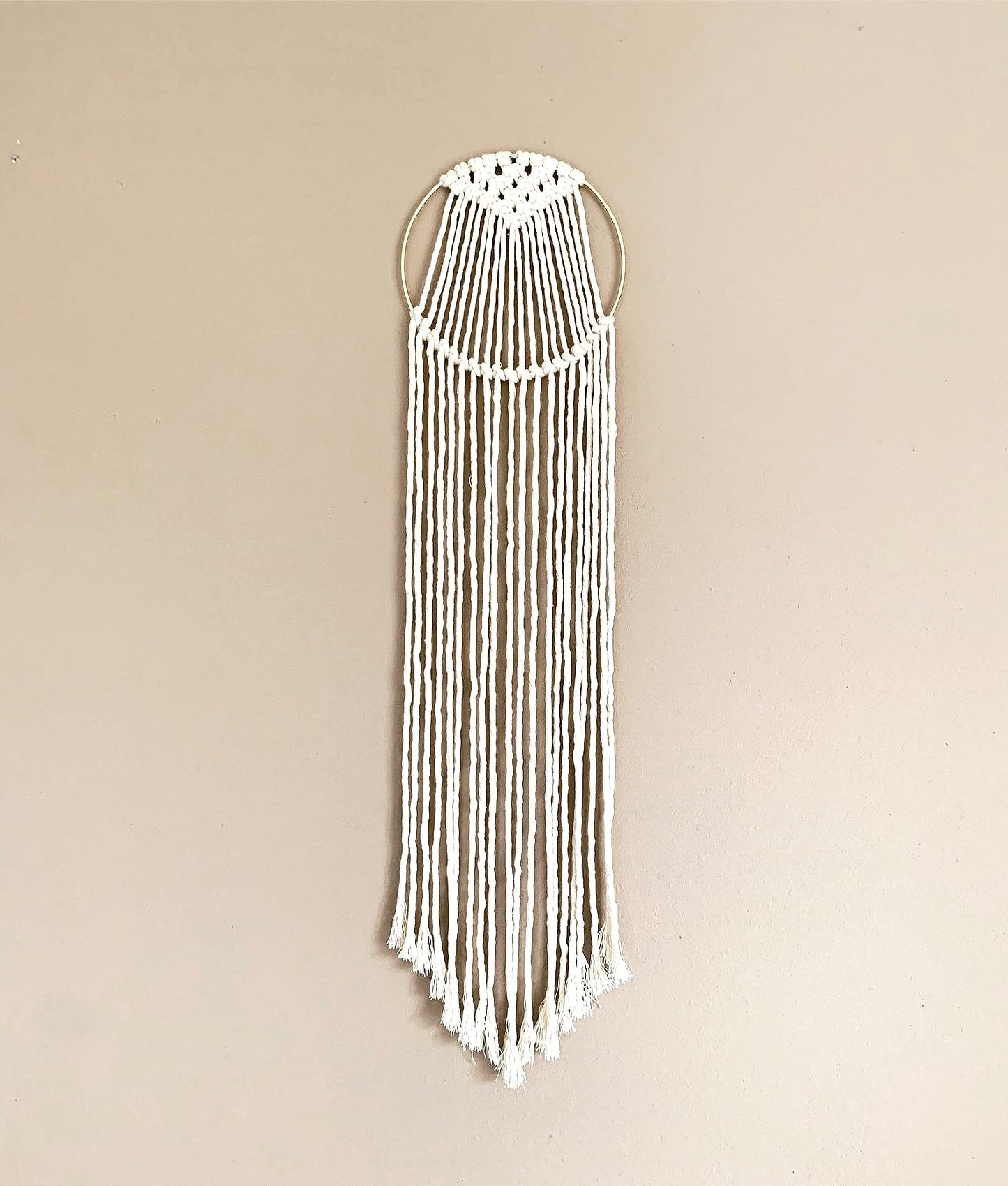 Macramé Hoop Wall Hanging image 0