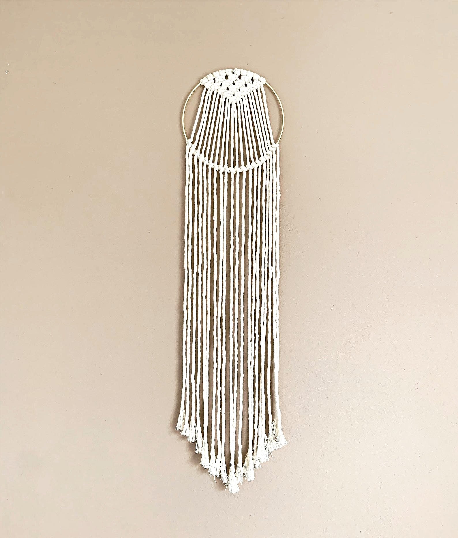 Macramé Hoop Wall Hanging image 0