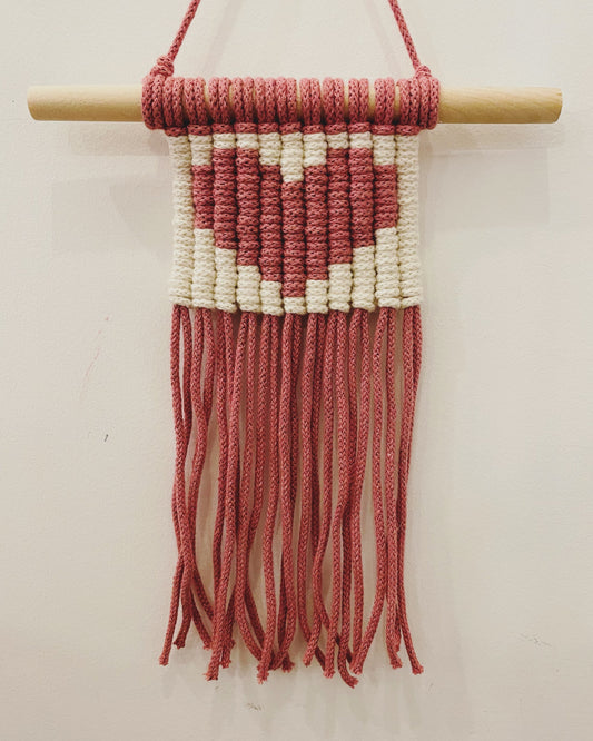 Mini Woven Heart Hanging image 0