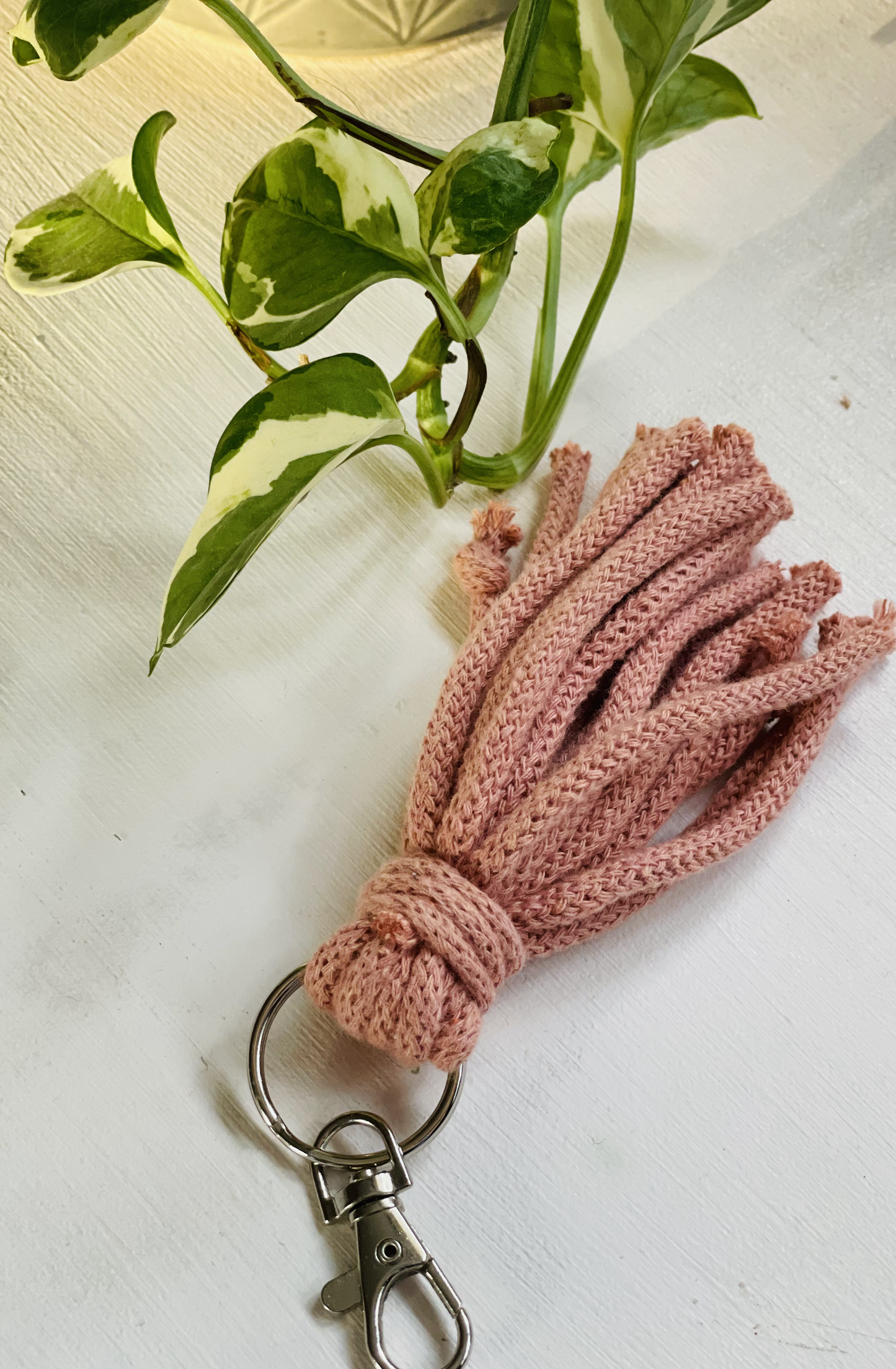 Knot Wasted Tassel Keyring image 1
