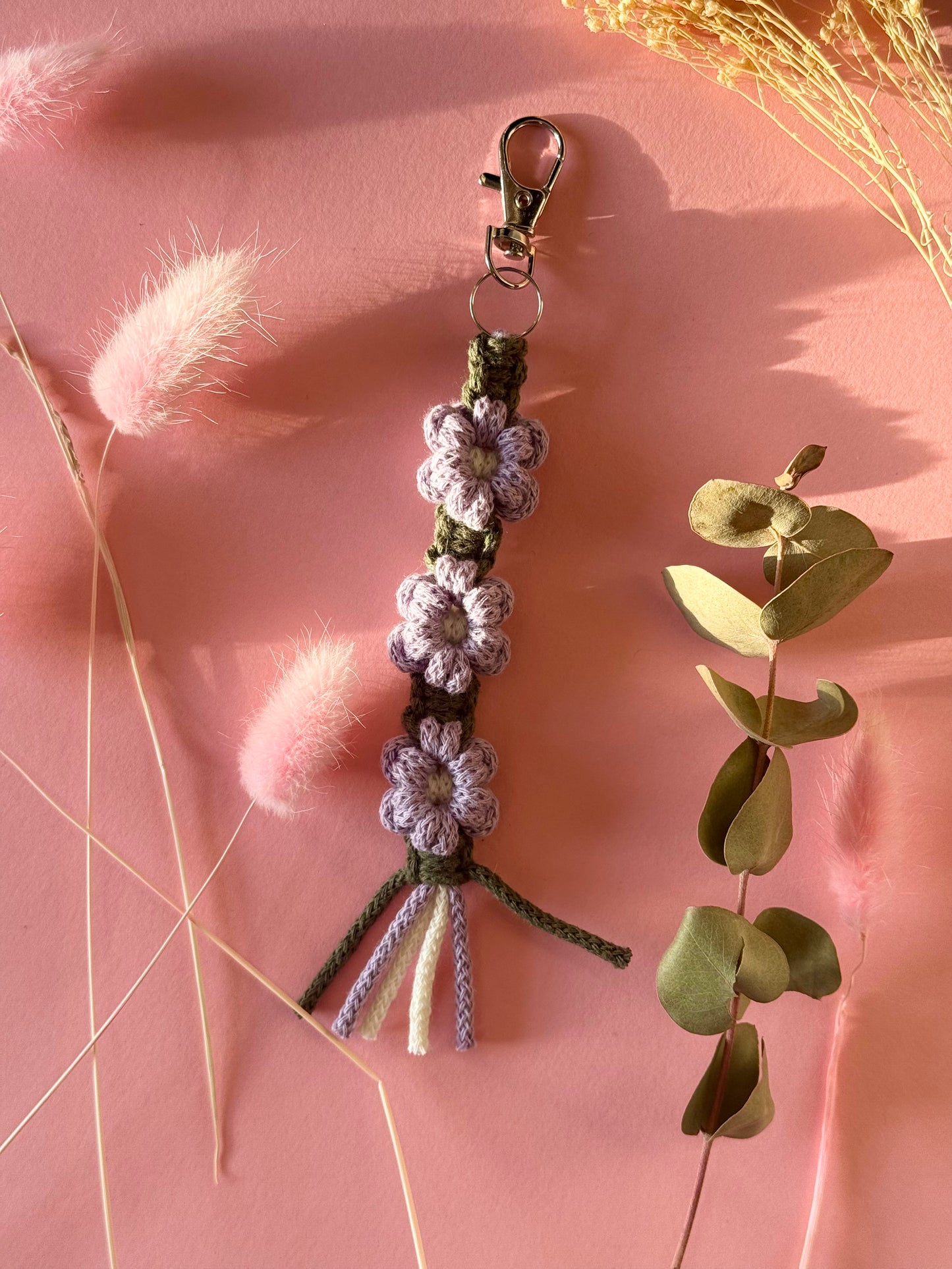 Lavender Keyring