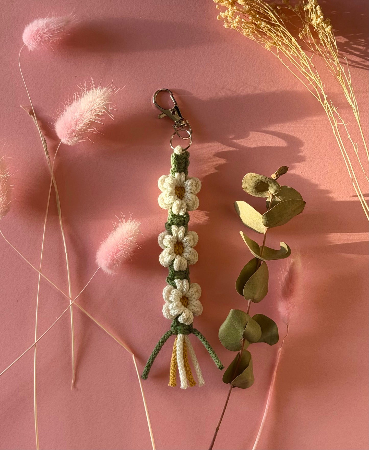 Daisy Keyring