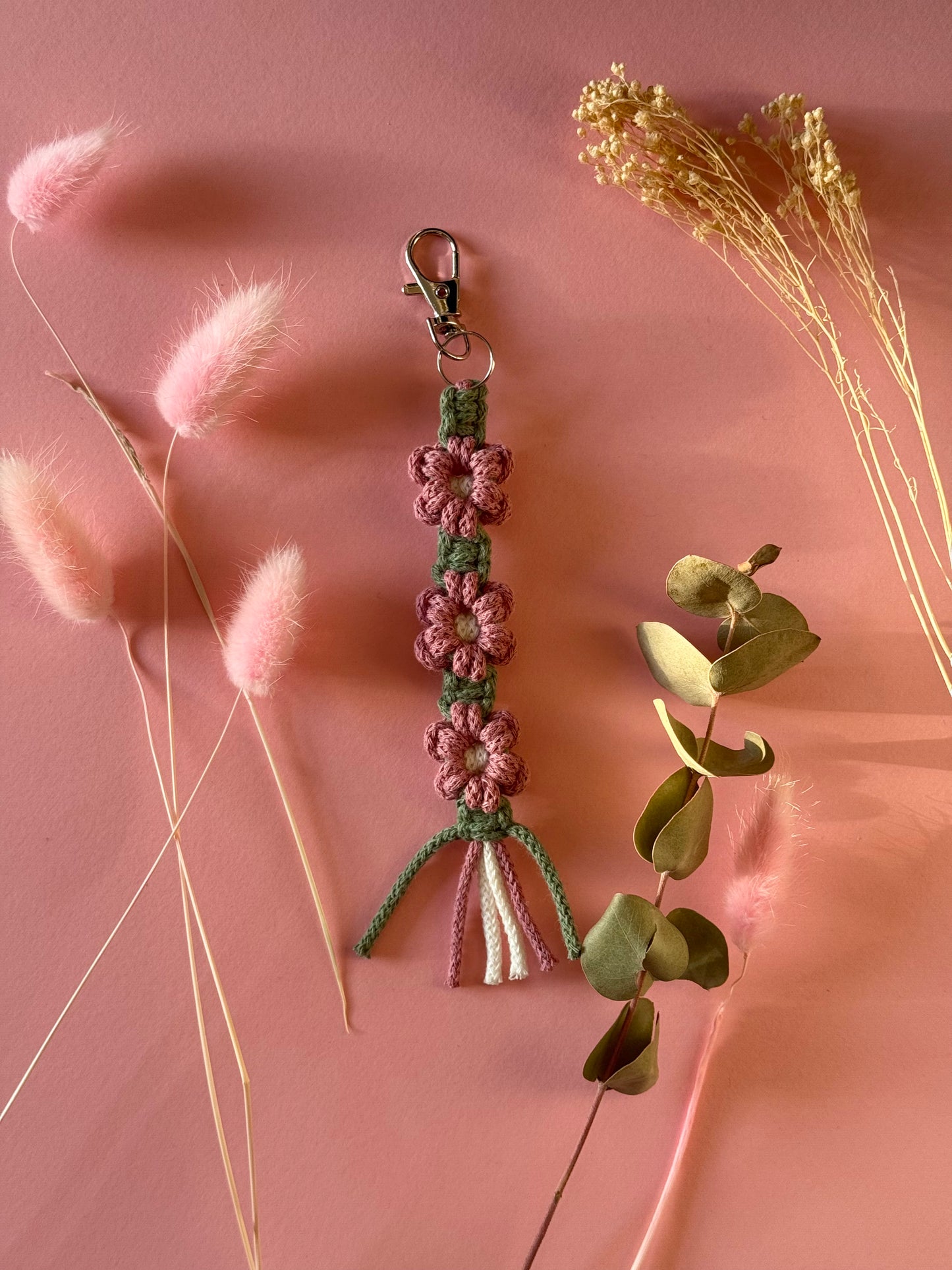 Blossom keyring