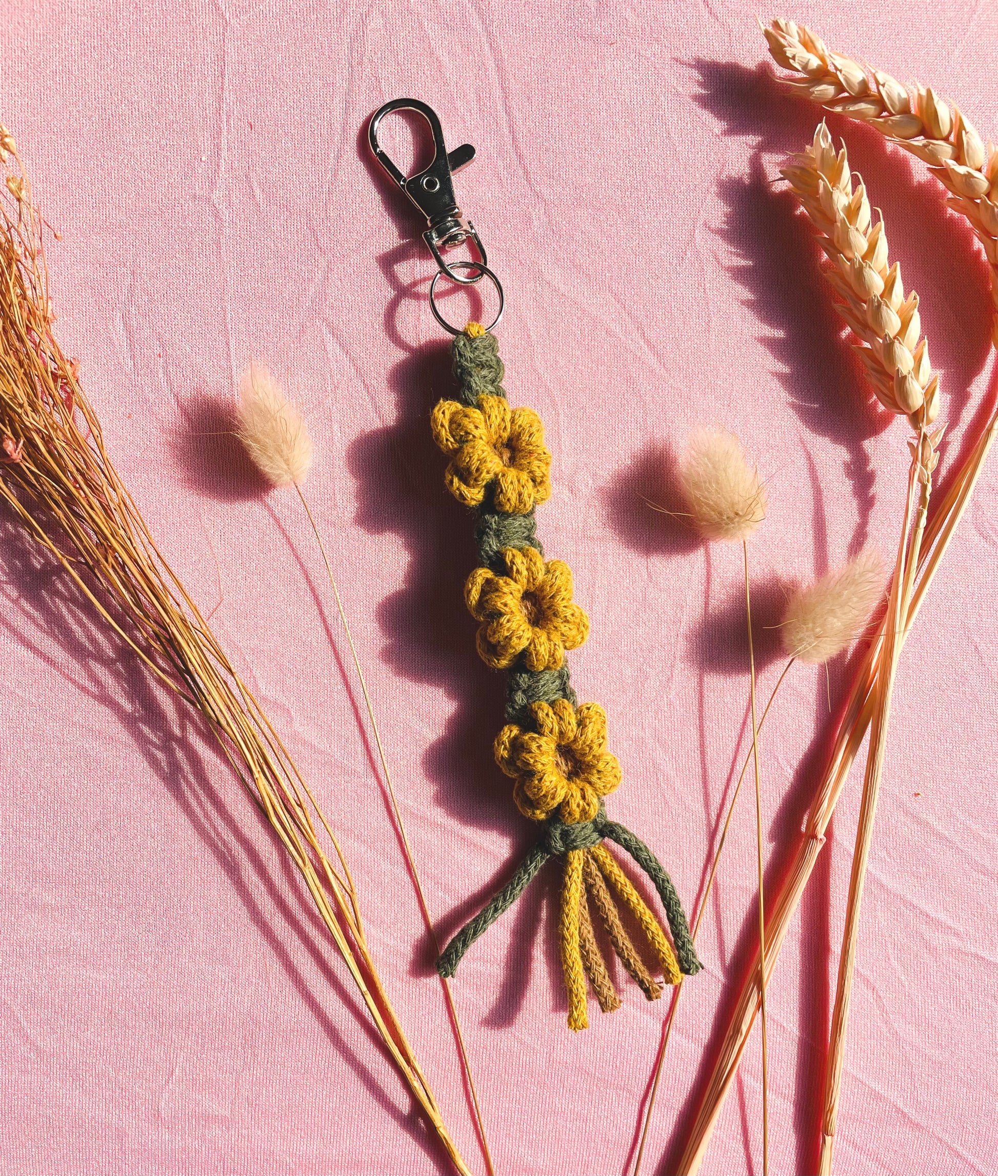 Sunflower Keyring image 0